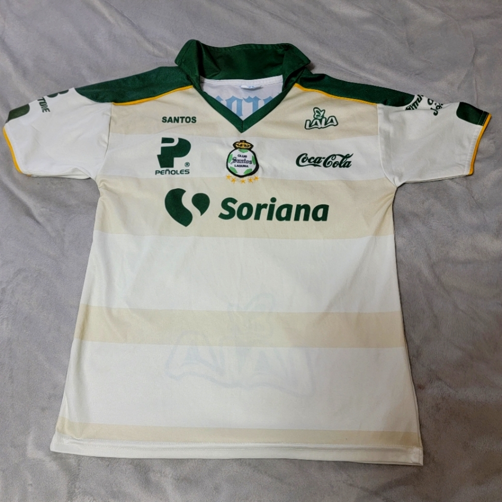Santos Laguna boys soccer/futbol jersey size 12